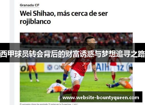 西甲球员转会背后的财富诱惑与梦想追寻之路
